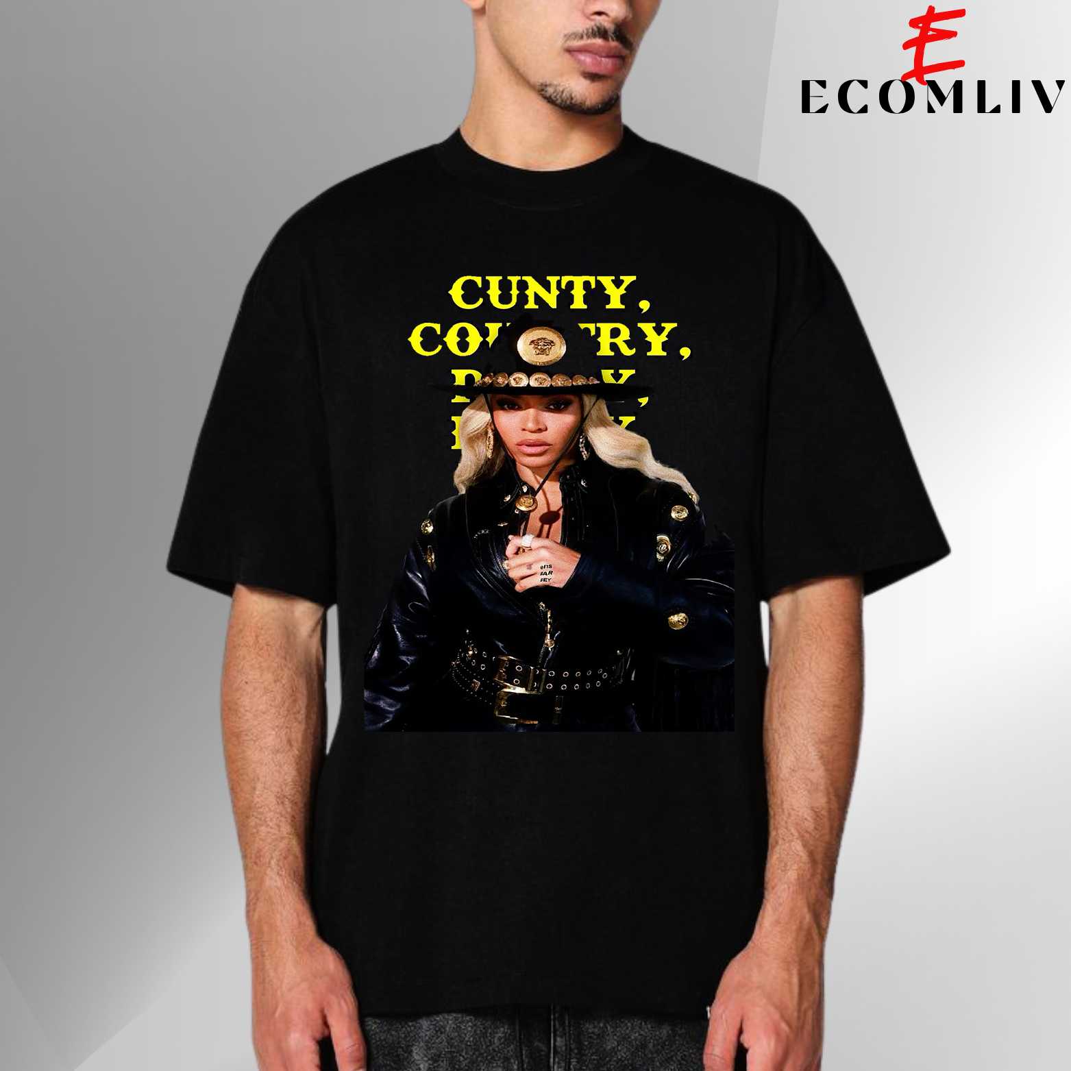 Beyoncé Pop Stage T Shirt, Concert Merch, Music Streetwear